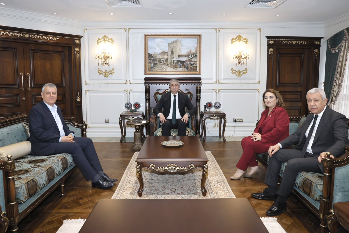 CHP’li milletvekillerinden Vali Mustafa Yavuz’a nezaket ziyareti