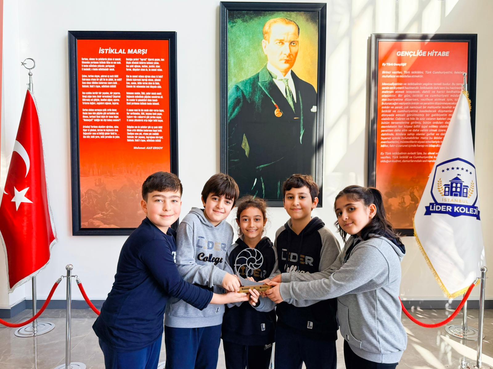 Filiz Kepme: "Roma yolunda ilerleyen 'Lider' öğrencilerimizin başarıları ile gurur duyuyoruz"