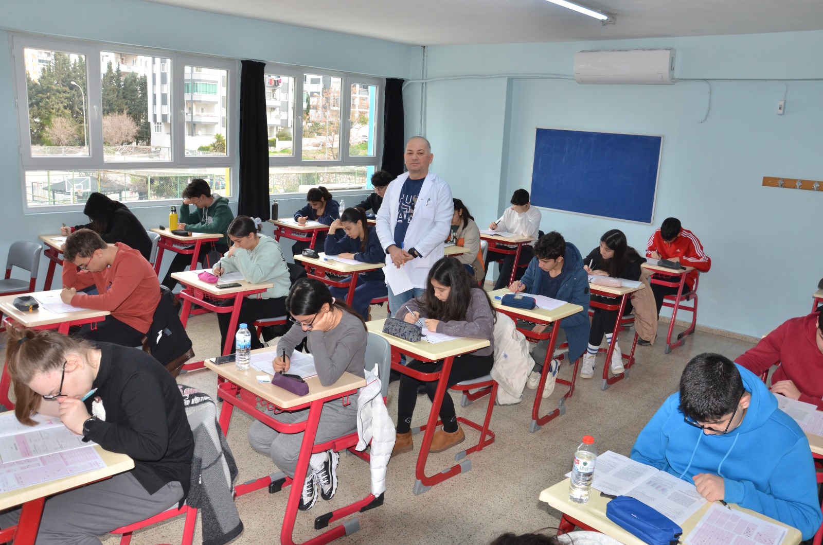 Final Okulları'nın bursluluk sınavına rekor katılım