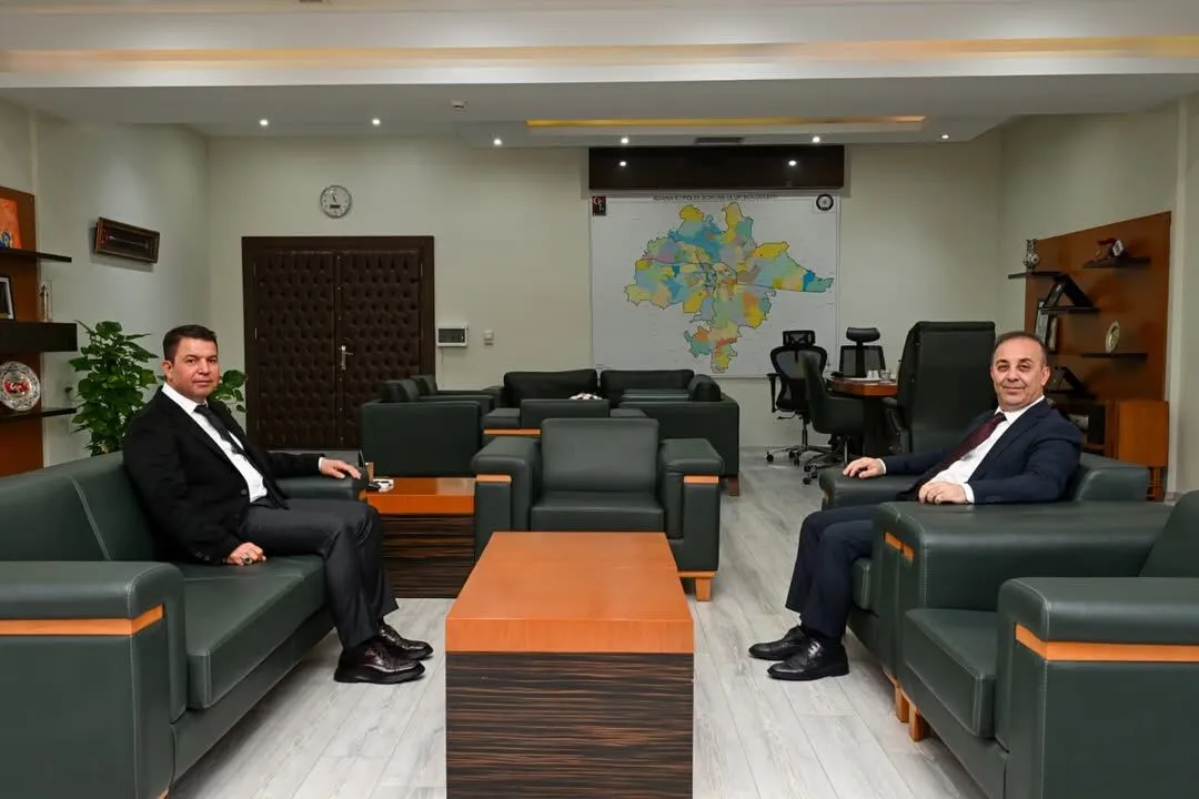 Gaziantep İl Emniyet Müdürü Celal Özcan’dan Adana İl Emniyet Müdürlüğü'ne ziyaret