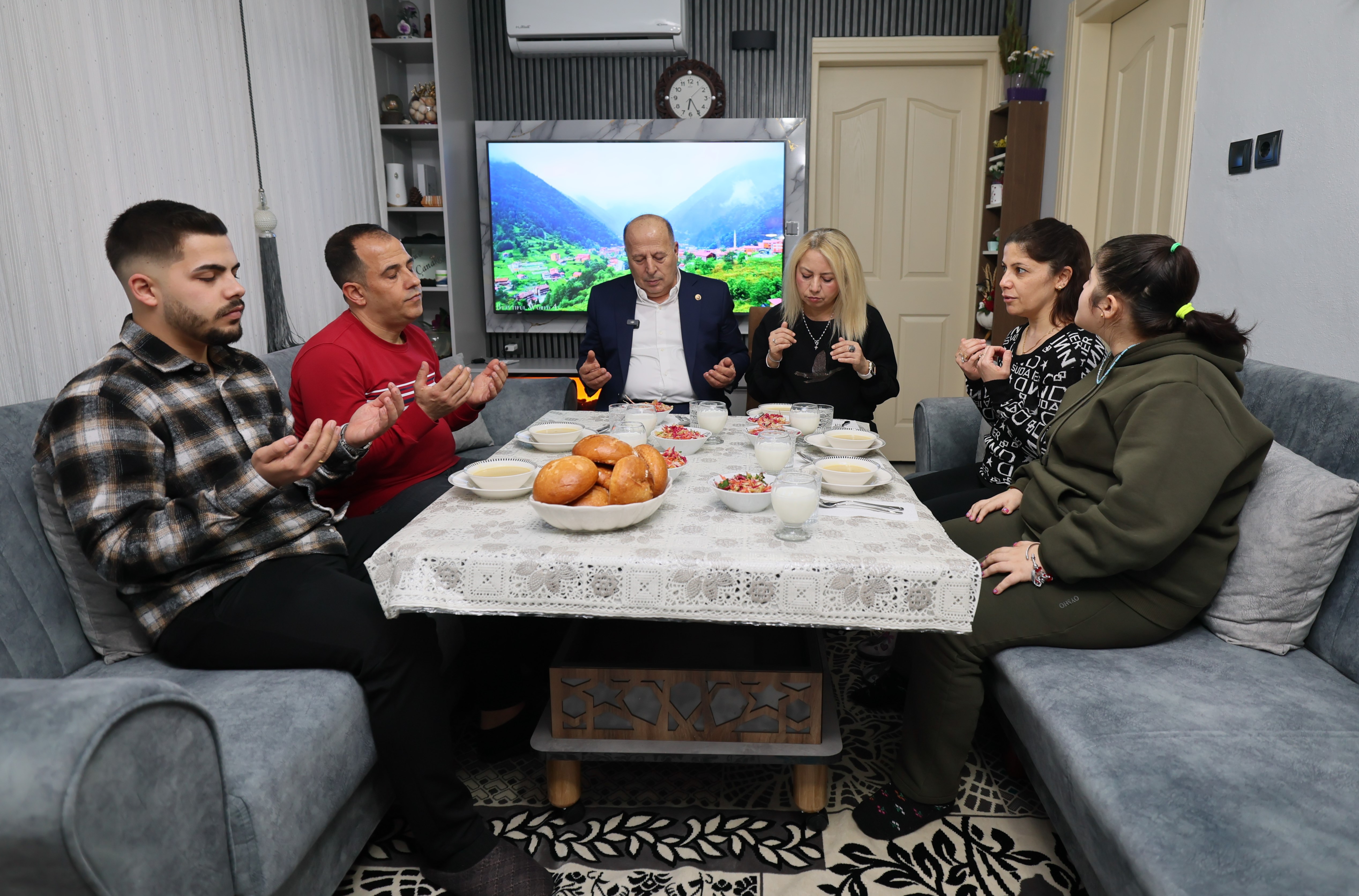 Başkan Demirçalı İftarda Ateş Ailesinin Misafiri Oldu