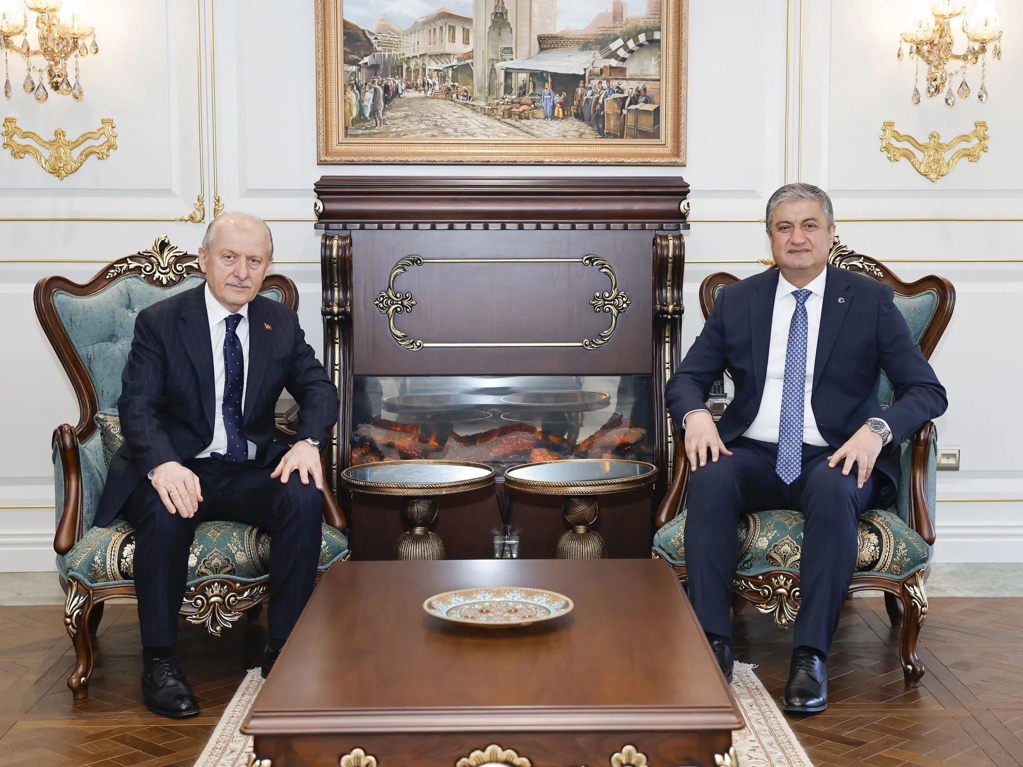 Bakan Yardımcısı Hasan Suver'den Vali Yavuz'a ziyaret