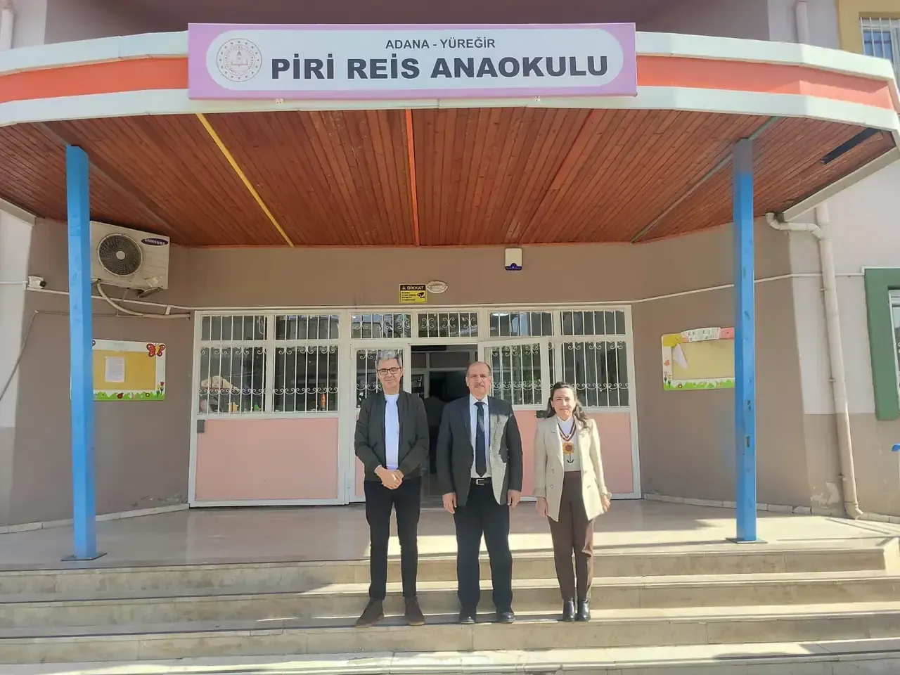 İzzettin Aydın, Piri Reis Anaokulu’nda incelemelerde bulundu