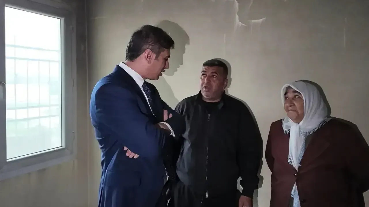 Kaymakam Mehmet Aksu’dan şehit annesine destek ziyareti