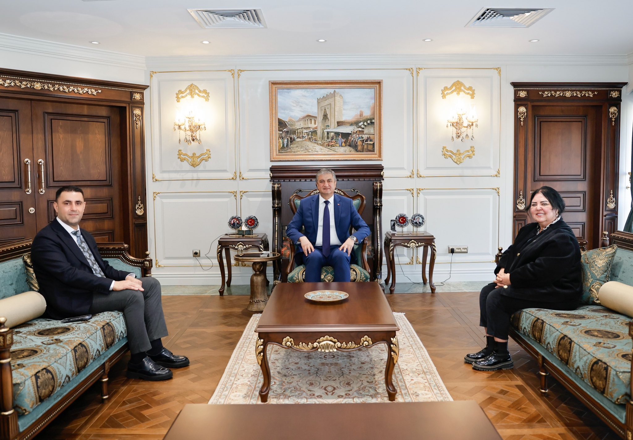 Belediye başkanlarından Vali Yavuz’a iş birliği ziyareti