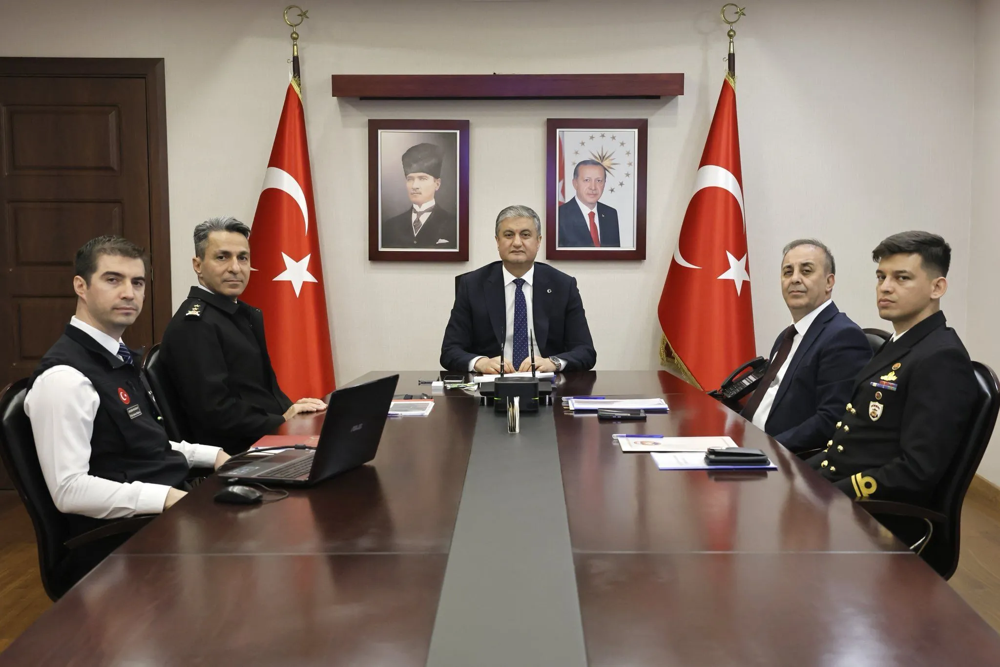 Vali Mustafa Yavuz başkanlığında düzensiz göçle mücadele toplantısı