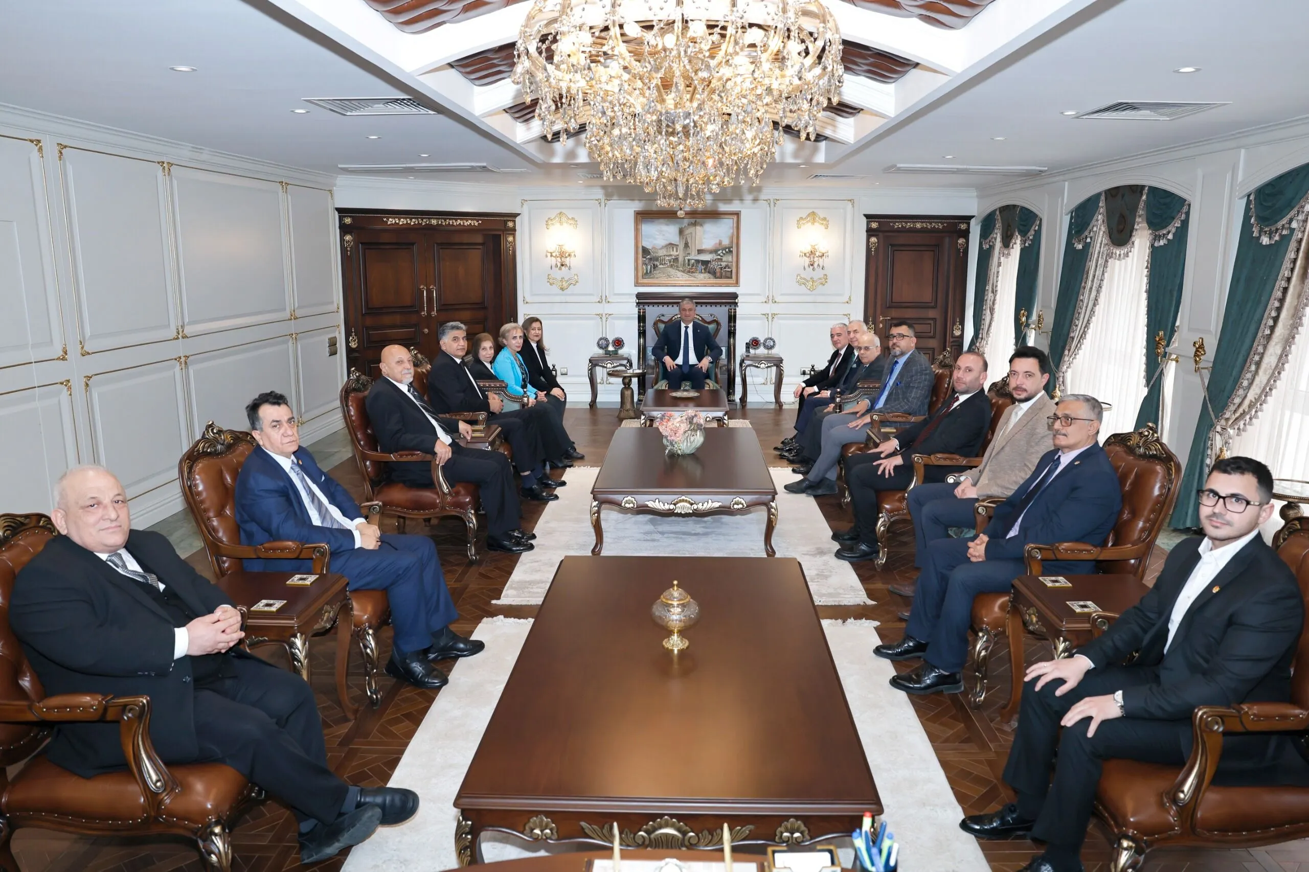 ÇGC yönetiminden Vali Mustafa Yavuz’a ziyaret