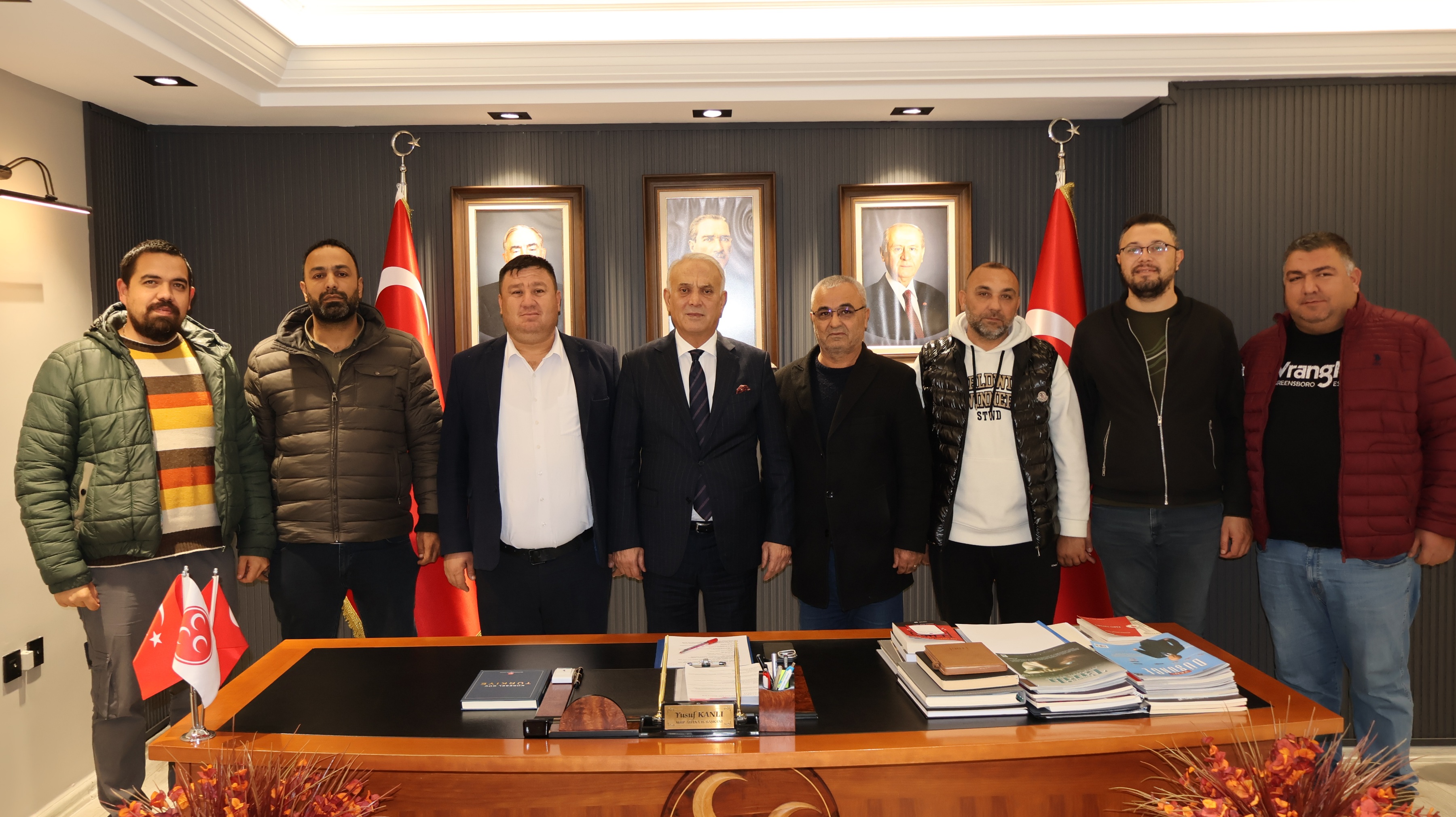 Başkan Yusuf Kanlı’dan taksici esnafına destek!