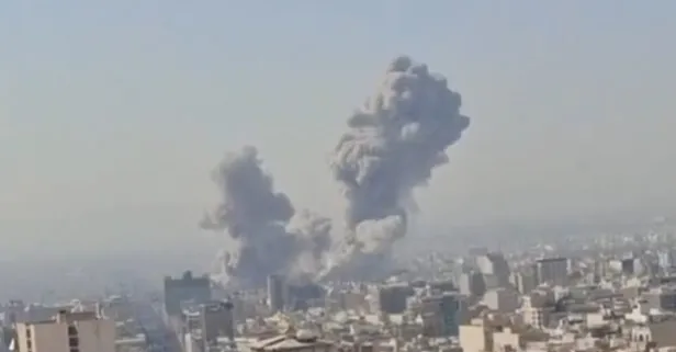 İsrail İran'a saldırdı! Tahran'da dumanlar yükseliyor. Operasyonun ortağı ABD