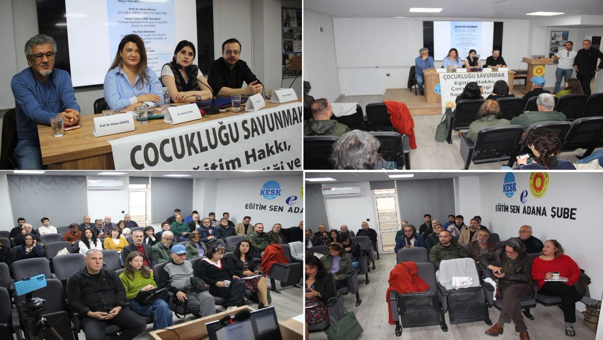 Adana’da çocuk hakları paneli düzenlendi