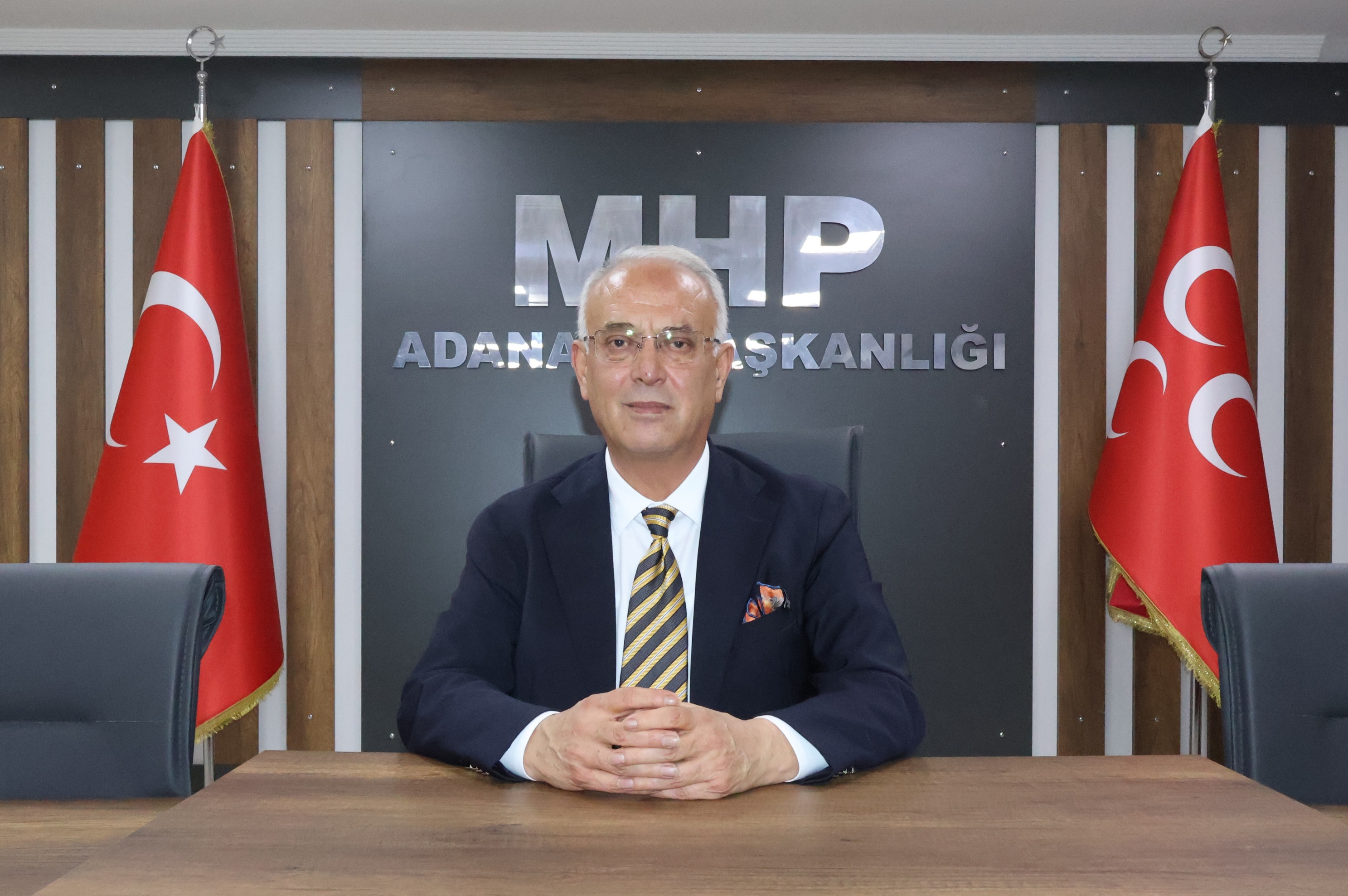 MHP Adana İl Başkanı Yusuf Kanlı’dan Yeşilay Haftası mesajı