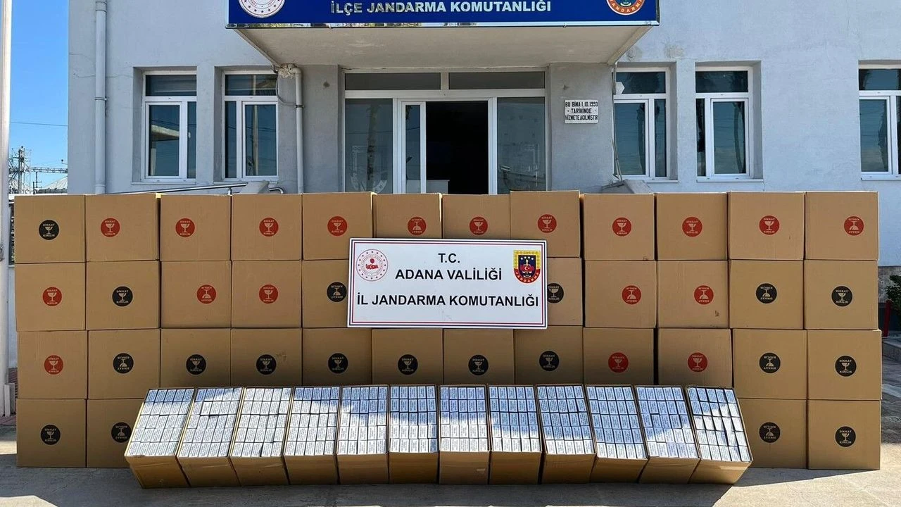 İmamoğlu’nda kaçak makaron operasyonu: 780 bin adet ele geçirildi