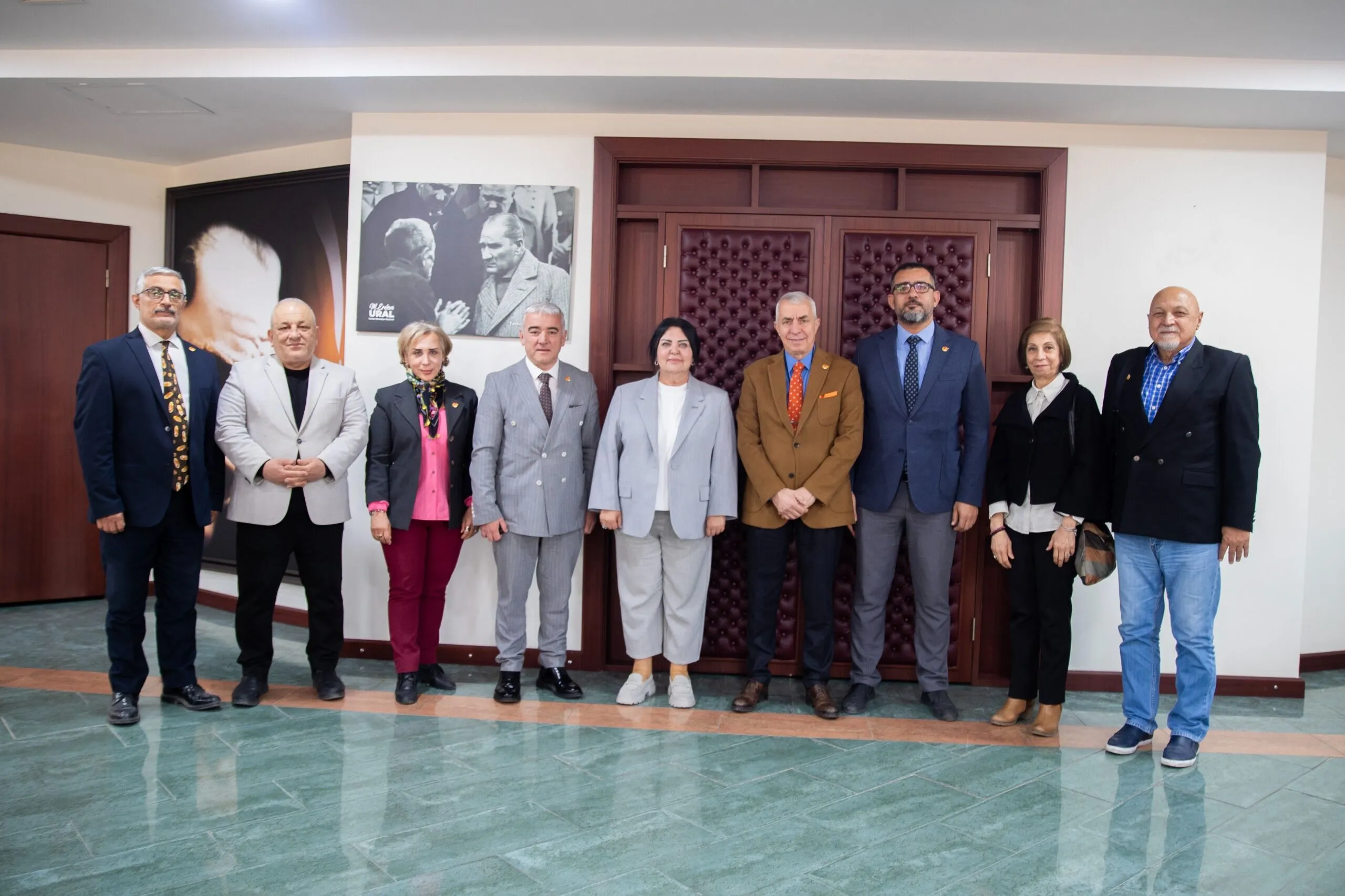 Çukurova Gazeteciler Cemiyeti’nden Hasibe Akkan’a ziyaret