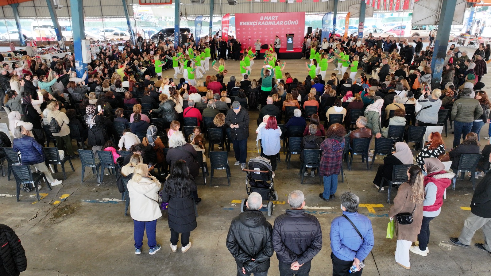 Çukurova'da 8 Mart coşkusu