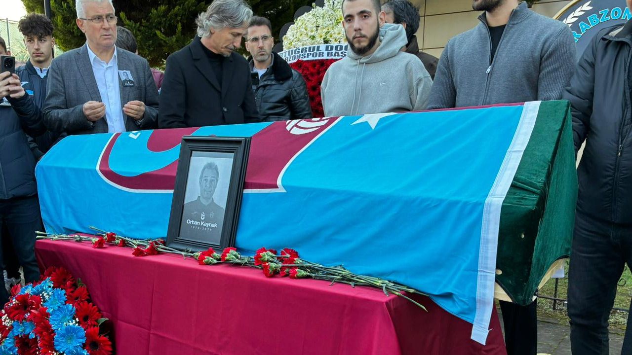 Trabzonspor, Orhan Kaynak için anma töreni düzenledi