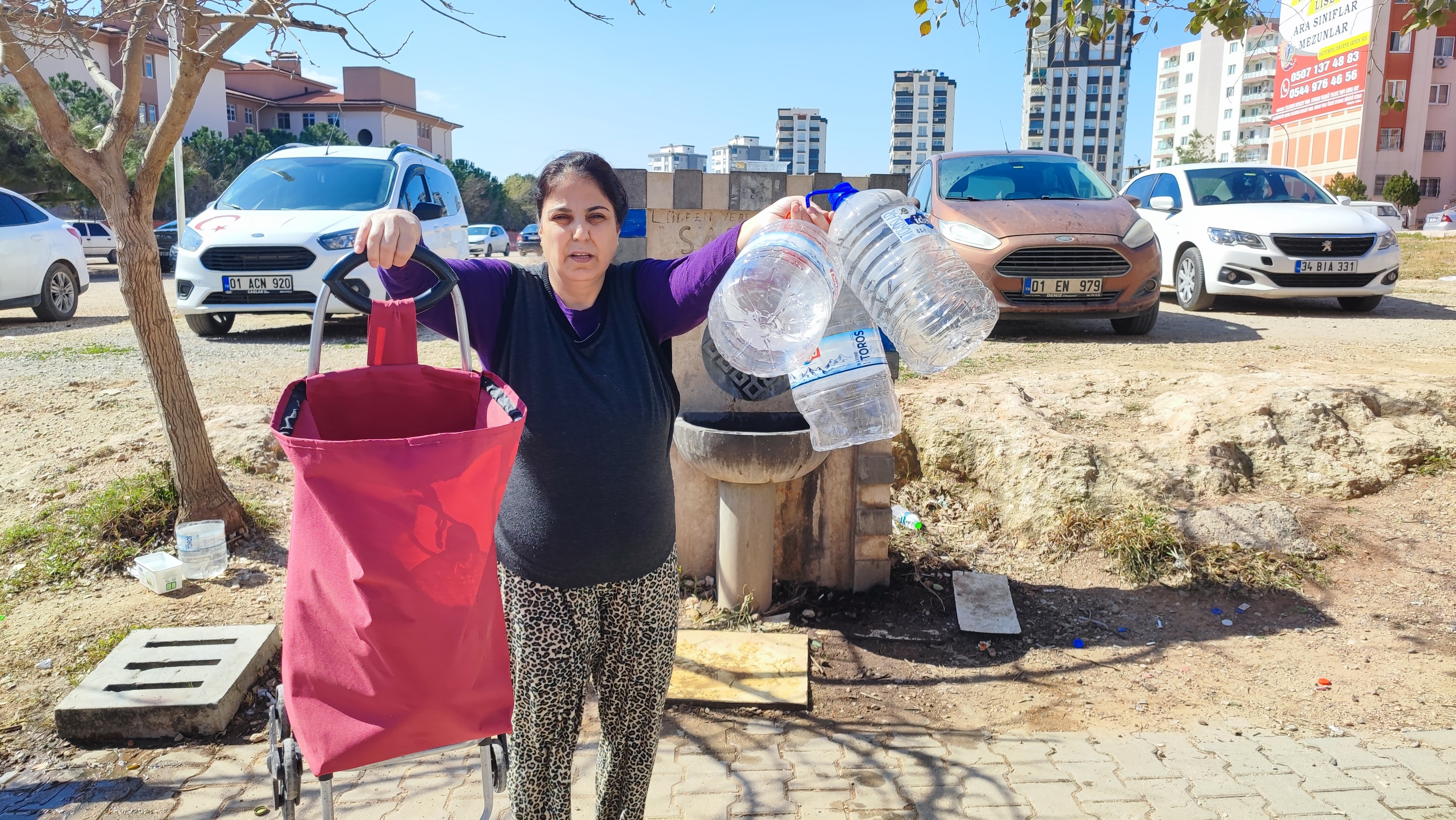 Adana'da 5 gündür su yok: Vatandaş tepki gösterdi