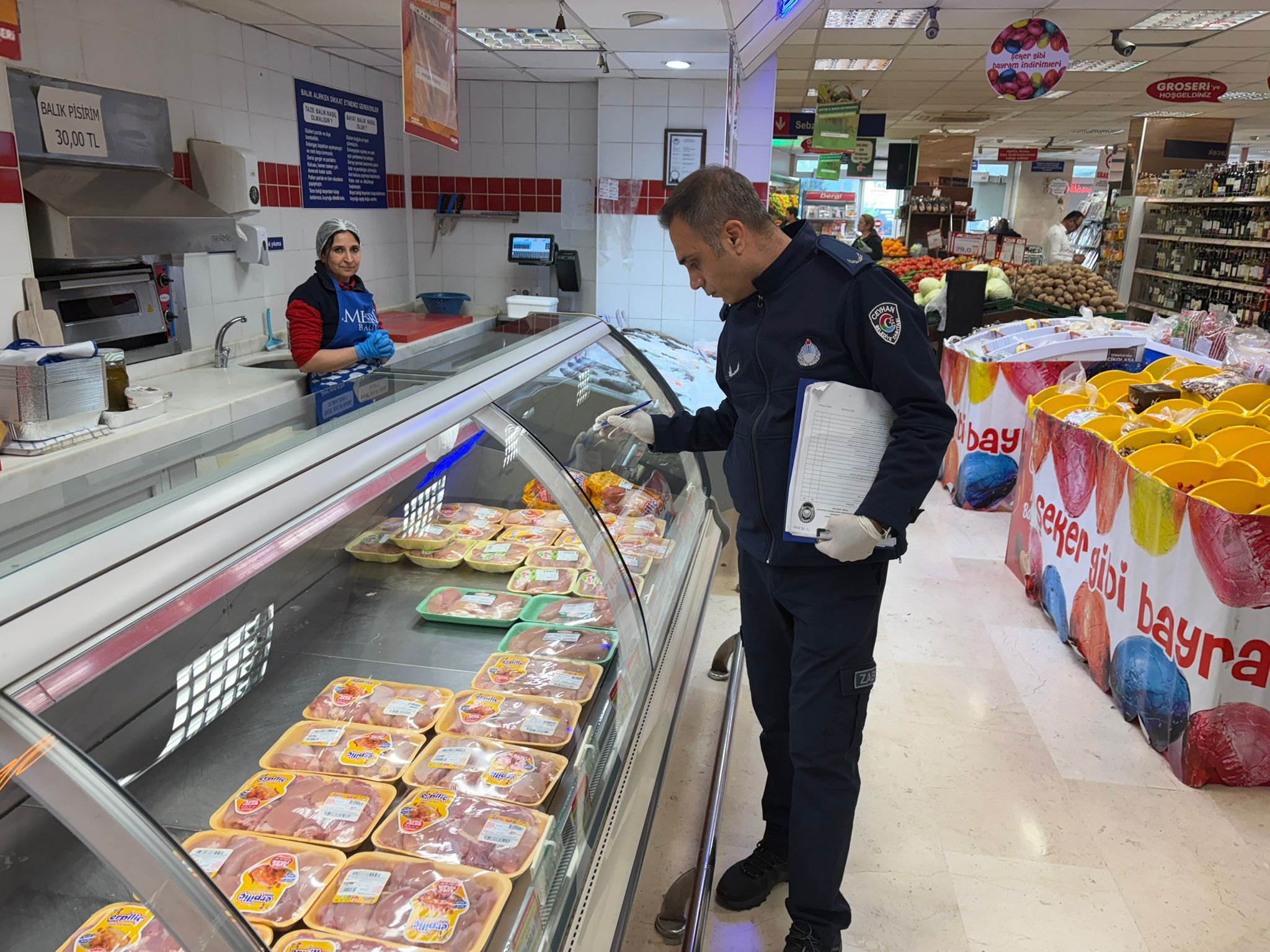 Ceyhan Belediyesi'nden bayram öncesi sıkı denetim