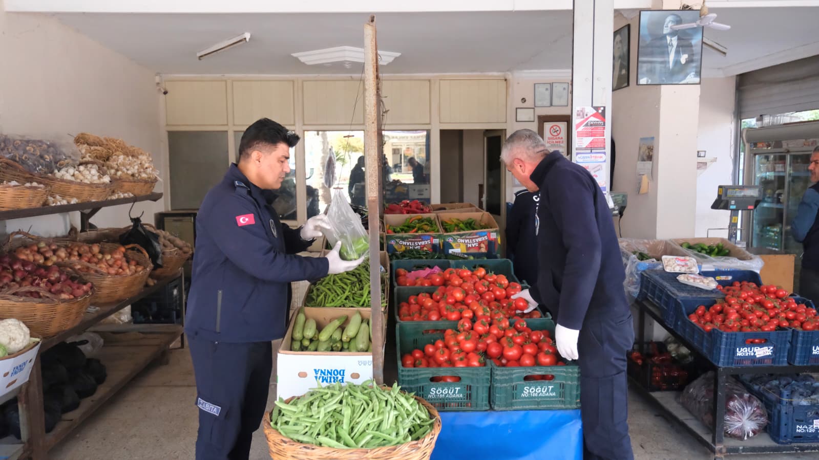 Ceyhan’da manavlara sıkı denetim