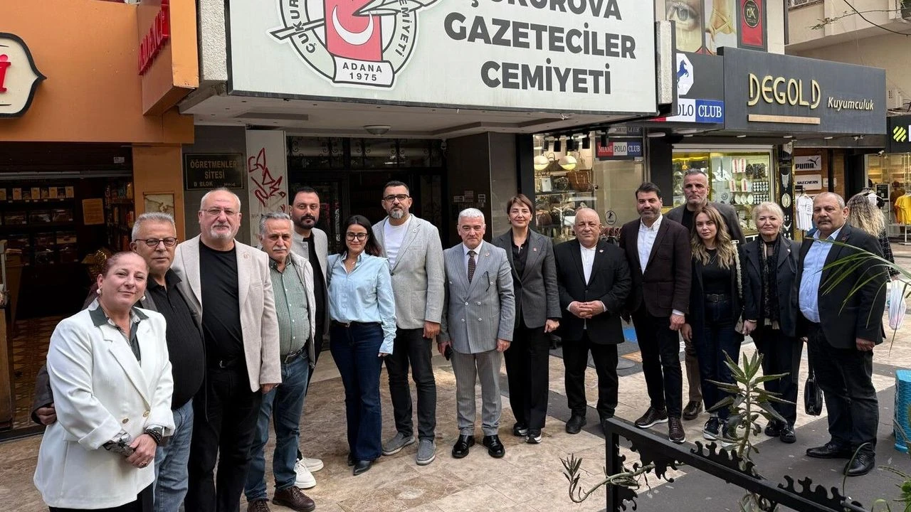 CHP Seyhan İlçe Başkanı Yakıt’tan gazeteciler cemiyetine ziyaret