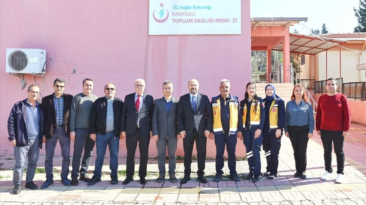İl Sağlık Müdürü Nacar Karaisalı’da sağlık hizmetlerini inceledi