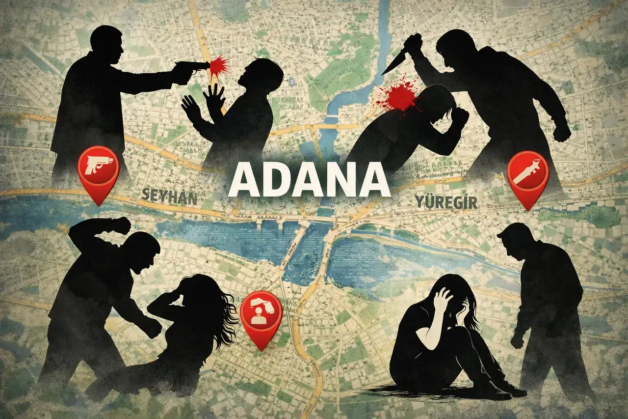 Adana’da şiddet alarmı: Vakalar 5 kat arttı