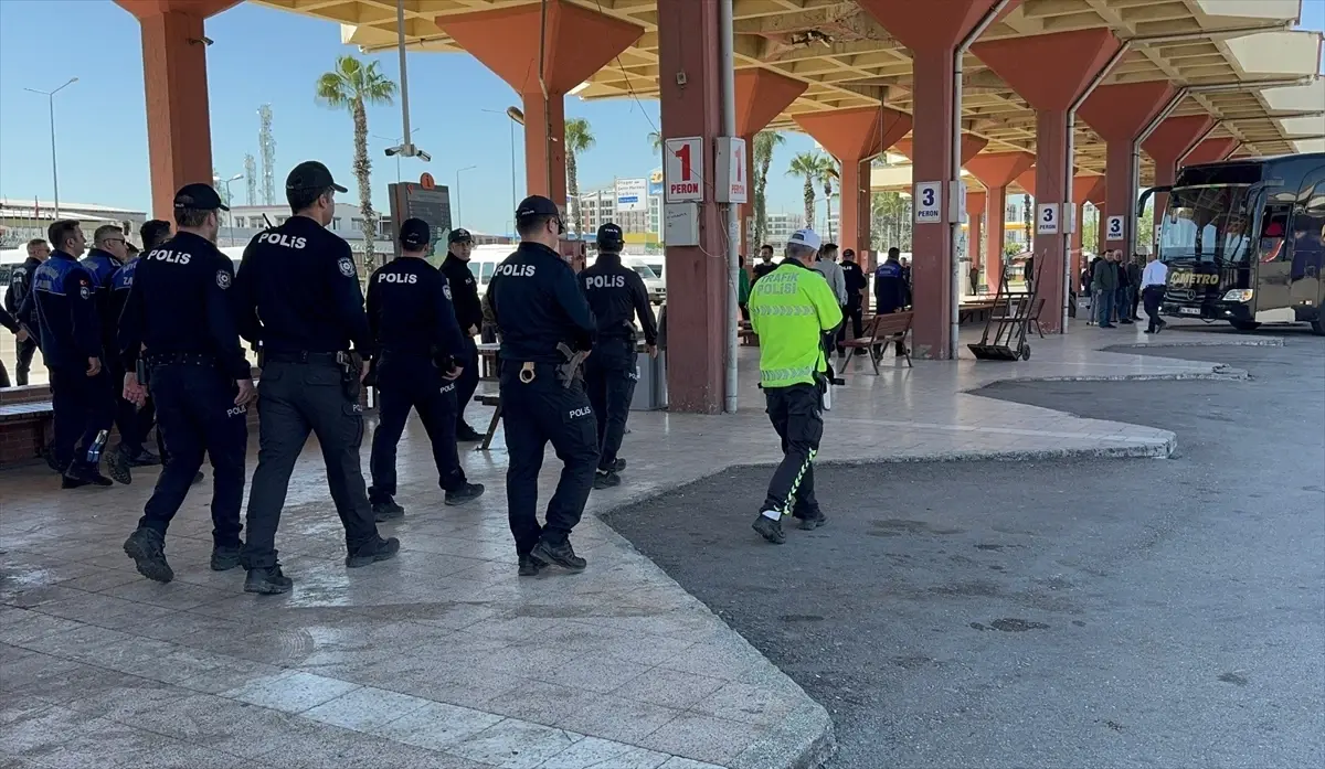 Adana Otogarı’nda güvenlik önlemleri artırıldı