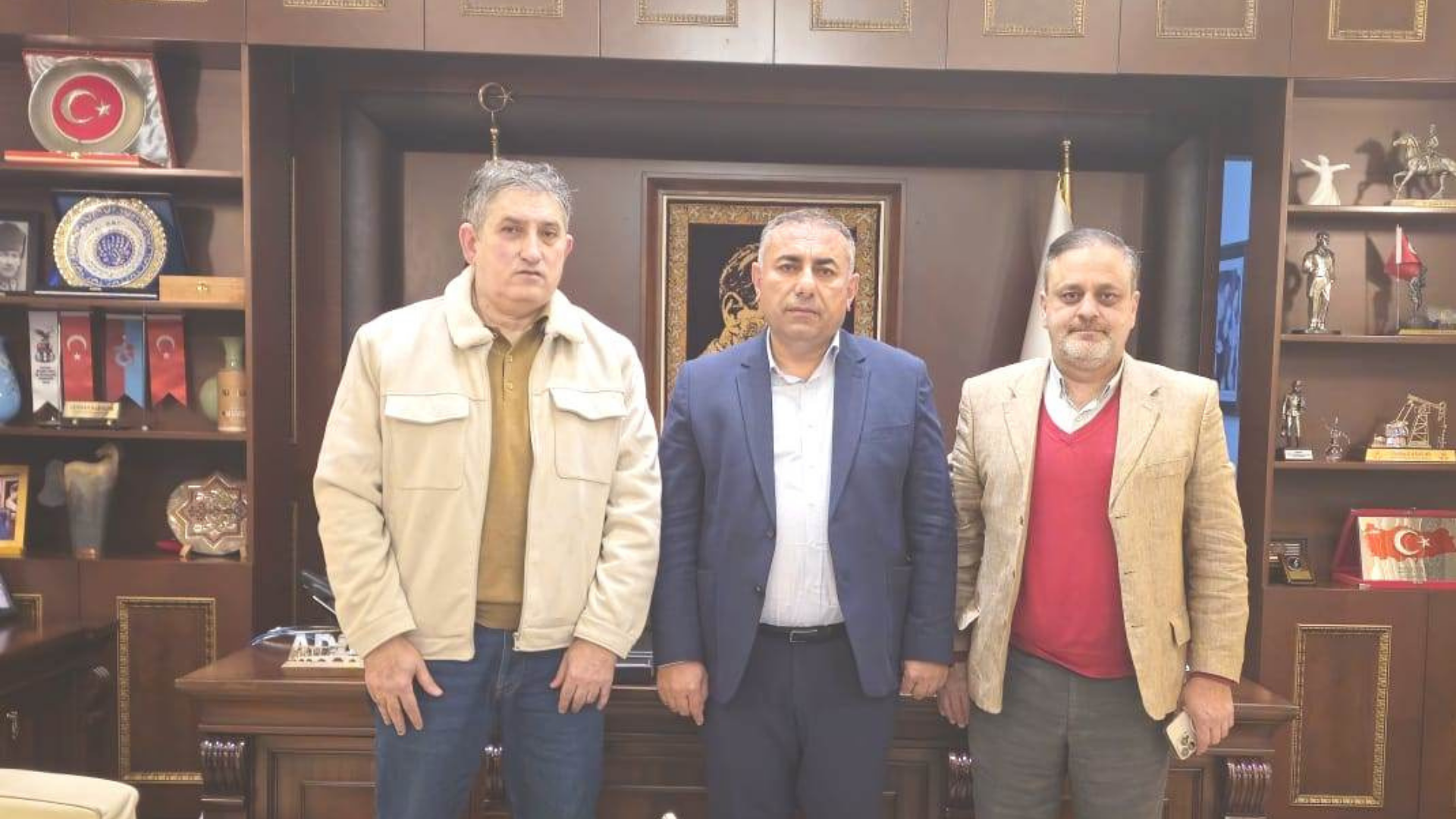 Yerel medya temsilcilerinden Geçer’e ziyaret