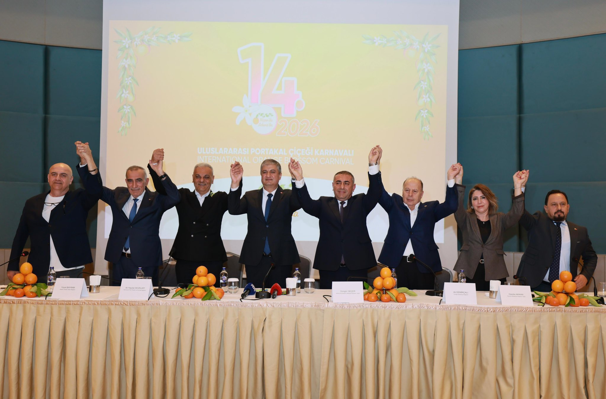 Adana’da Portakal Çiçeği Karnavalı için basın toplantısı düzenlendi