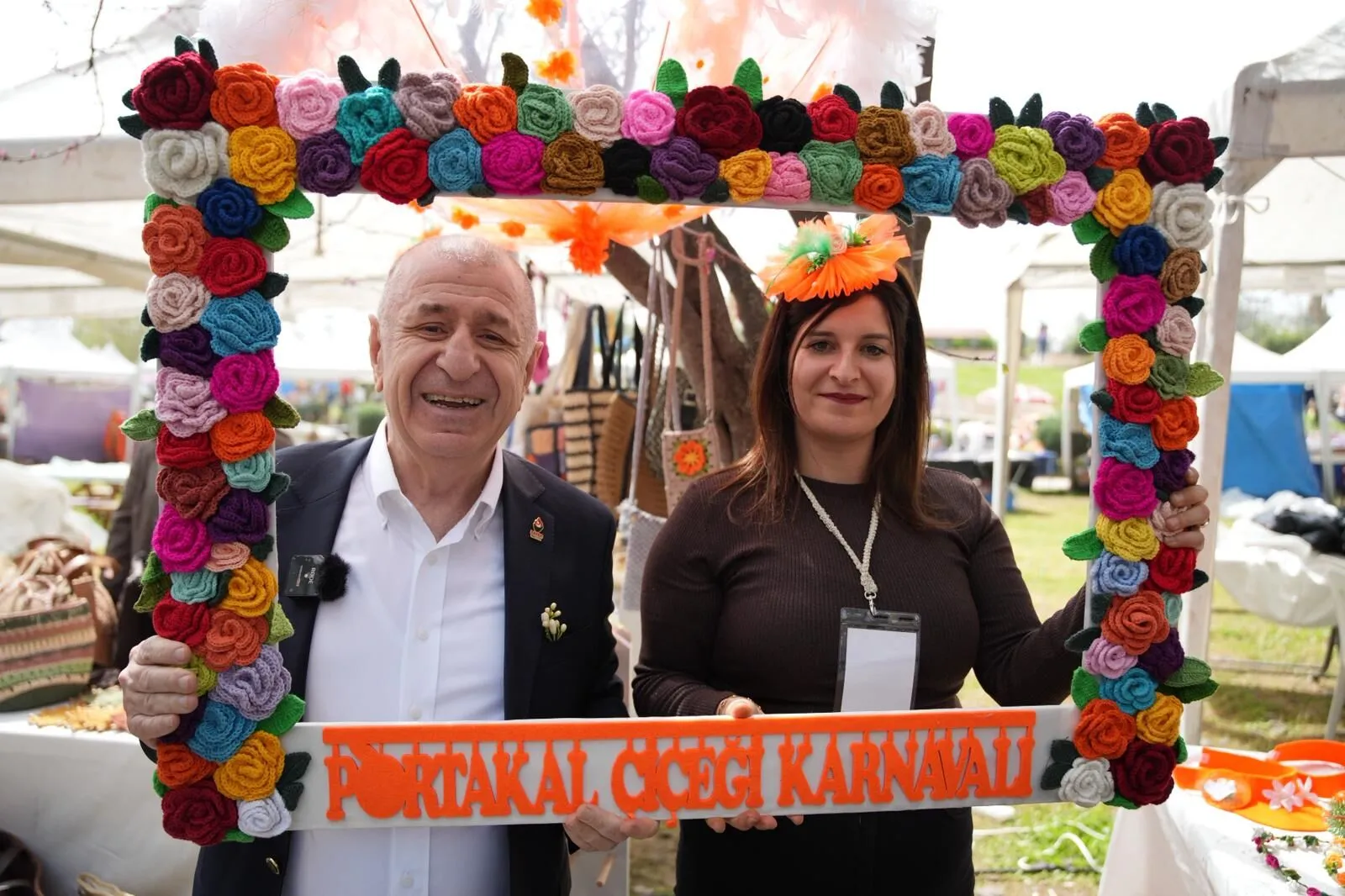 Ümit Özdağ Portakal Çiçeği Karnavalı’nda Adanalılarla buluştu