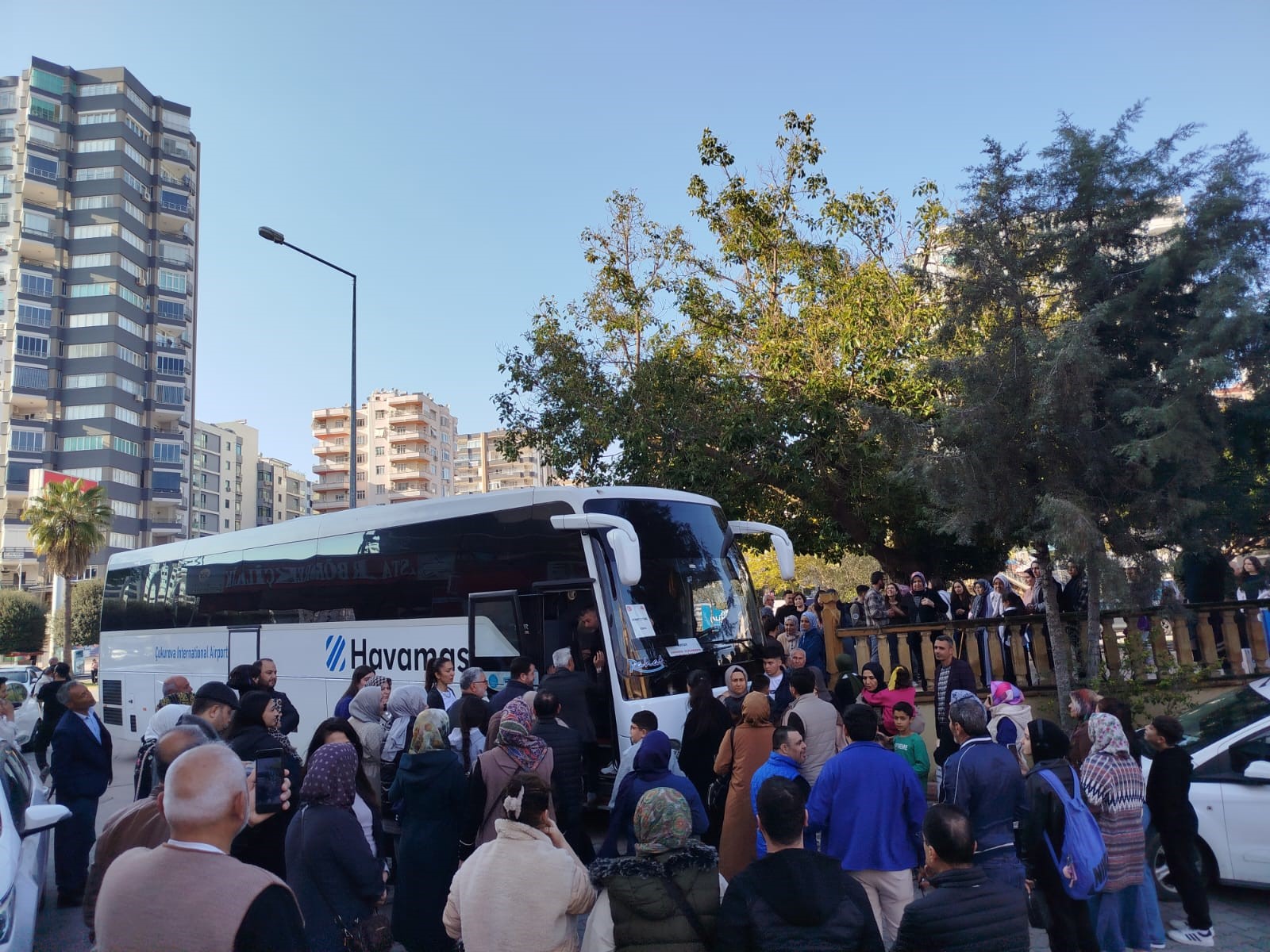 HAVAMAŞ, umreye gidenleri dualarla uğurladı