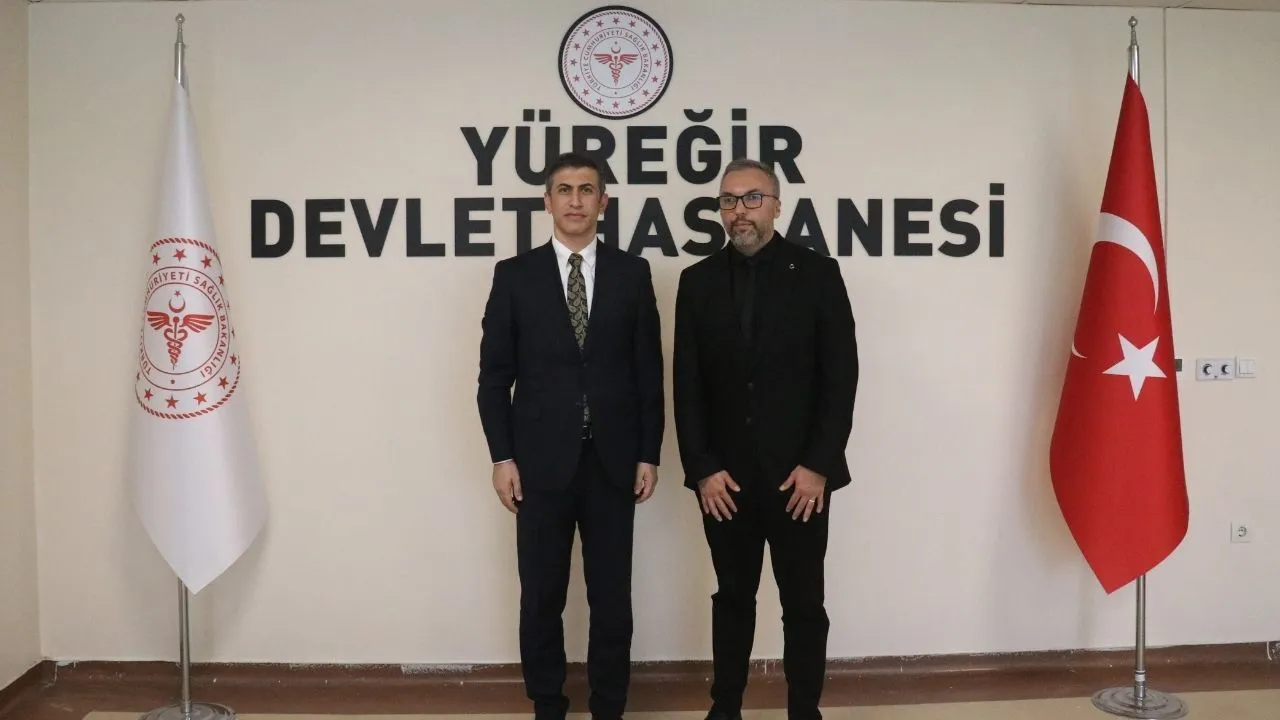 Kaymakam Aksu’dan Yüreğir Devlet Hastanesi’ne ziyaret ve inceleme