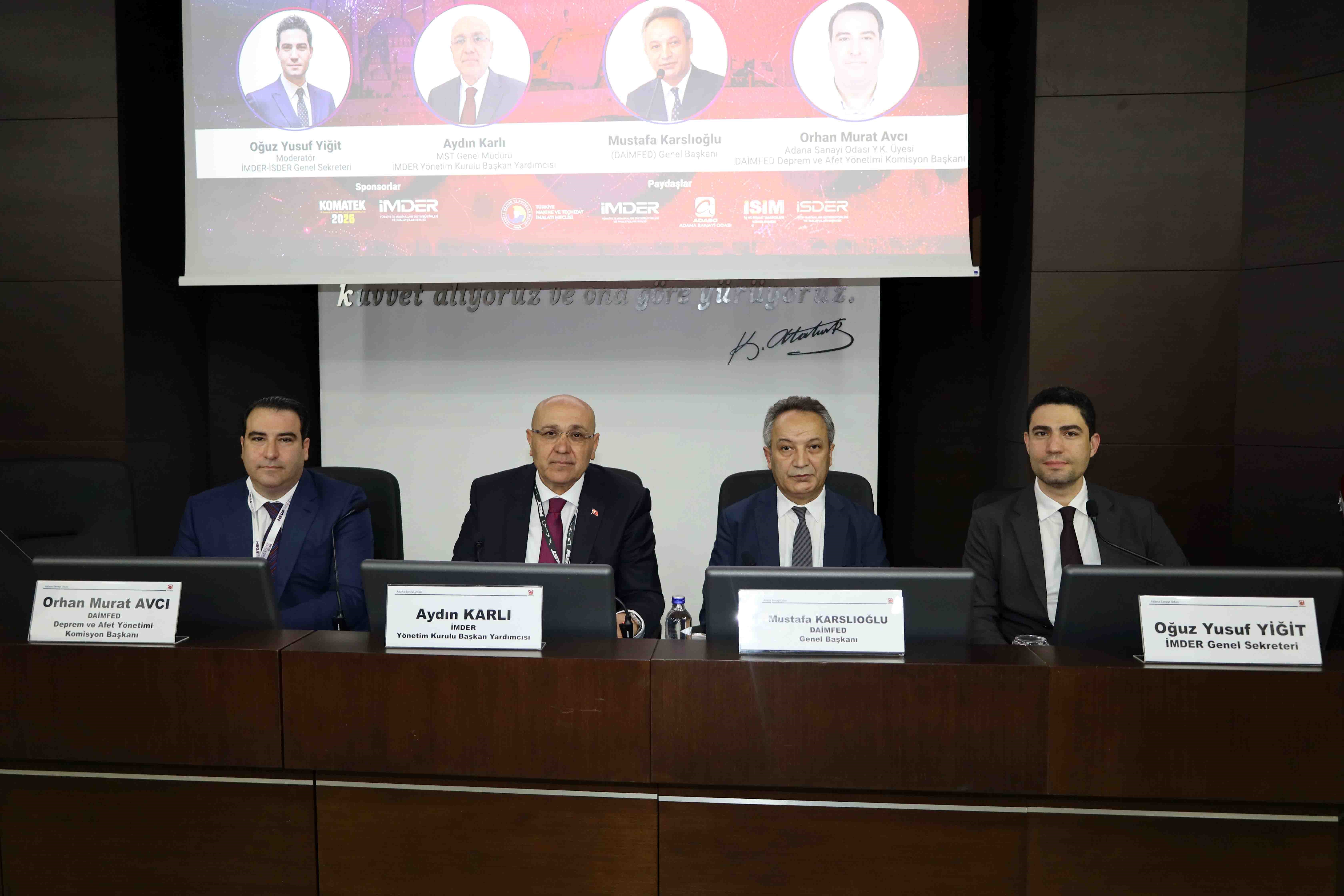 Adana'da "MEGATRENDS 2030 Raporu Tanıtım Toplantısı" düzenlendi