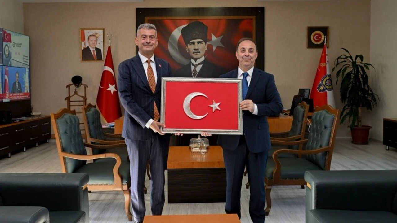 Ortatepe’den Emniyet Müdürü Arıkan’a "Polis Haftası" ziyareti