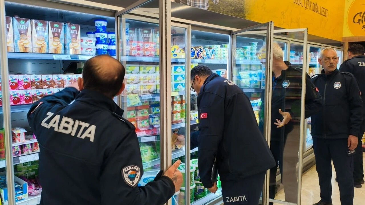 Karataş’ta marketlerde fiyat denetimi