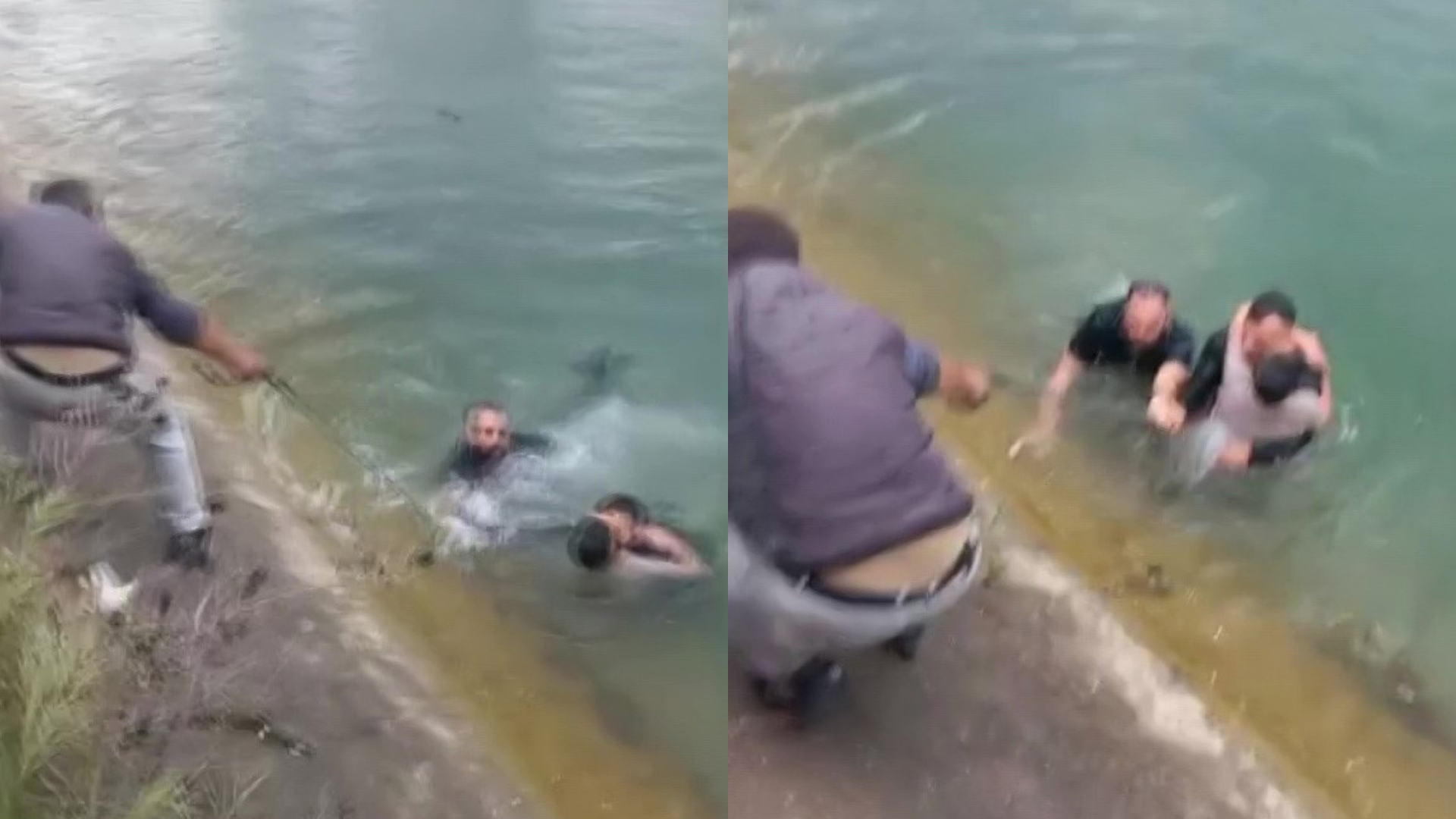 Adana’da sulama kanalına düşen çocuk son anda kurtarıldı