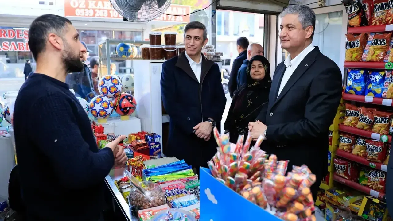 Vali Yavuz Yüreğir’de esnaf ziyaretinde bulundu