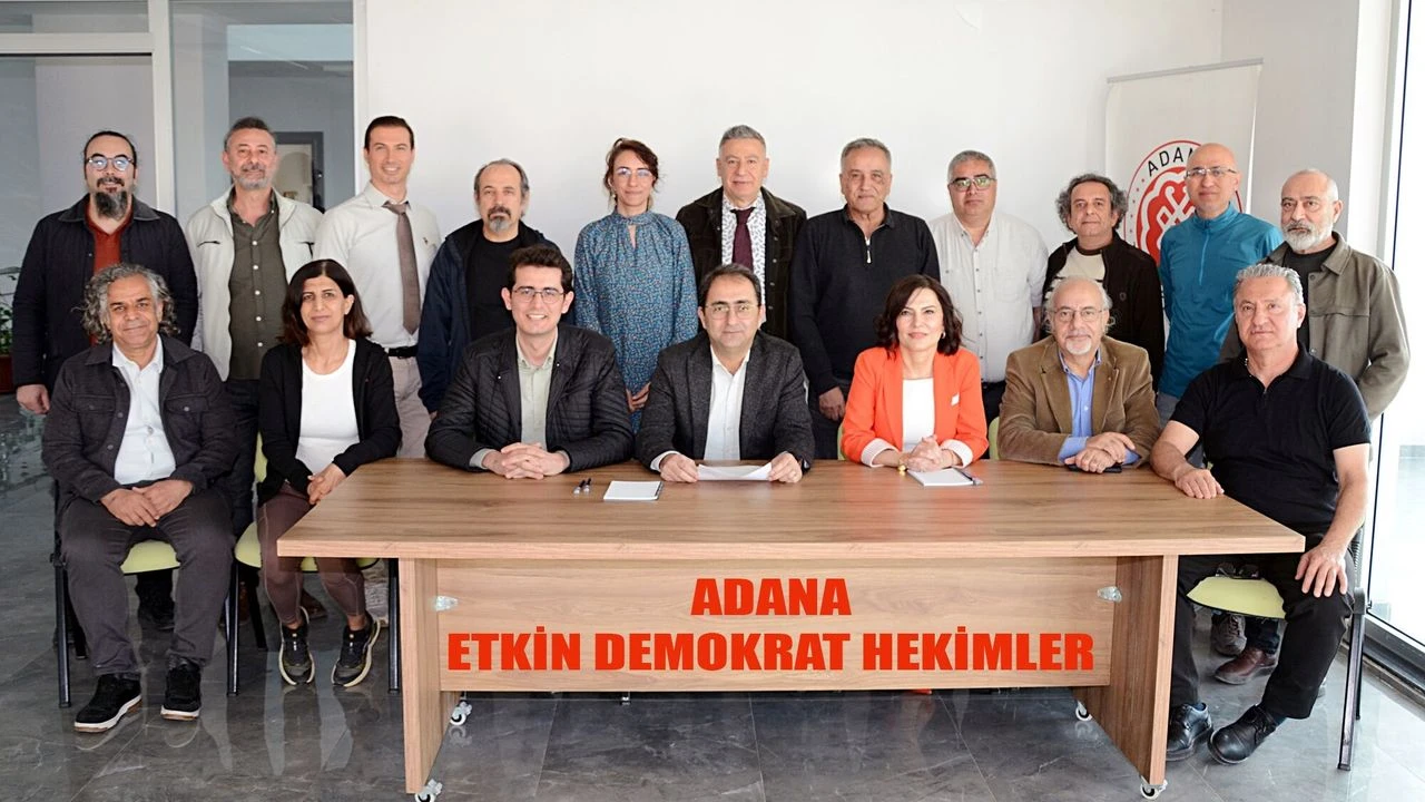 Adana Tabip Odası seçimleri öncesi EDH adaylığını açıkladı