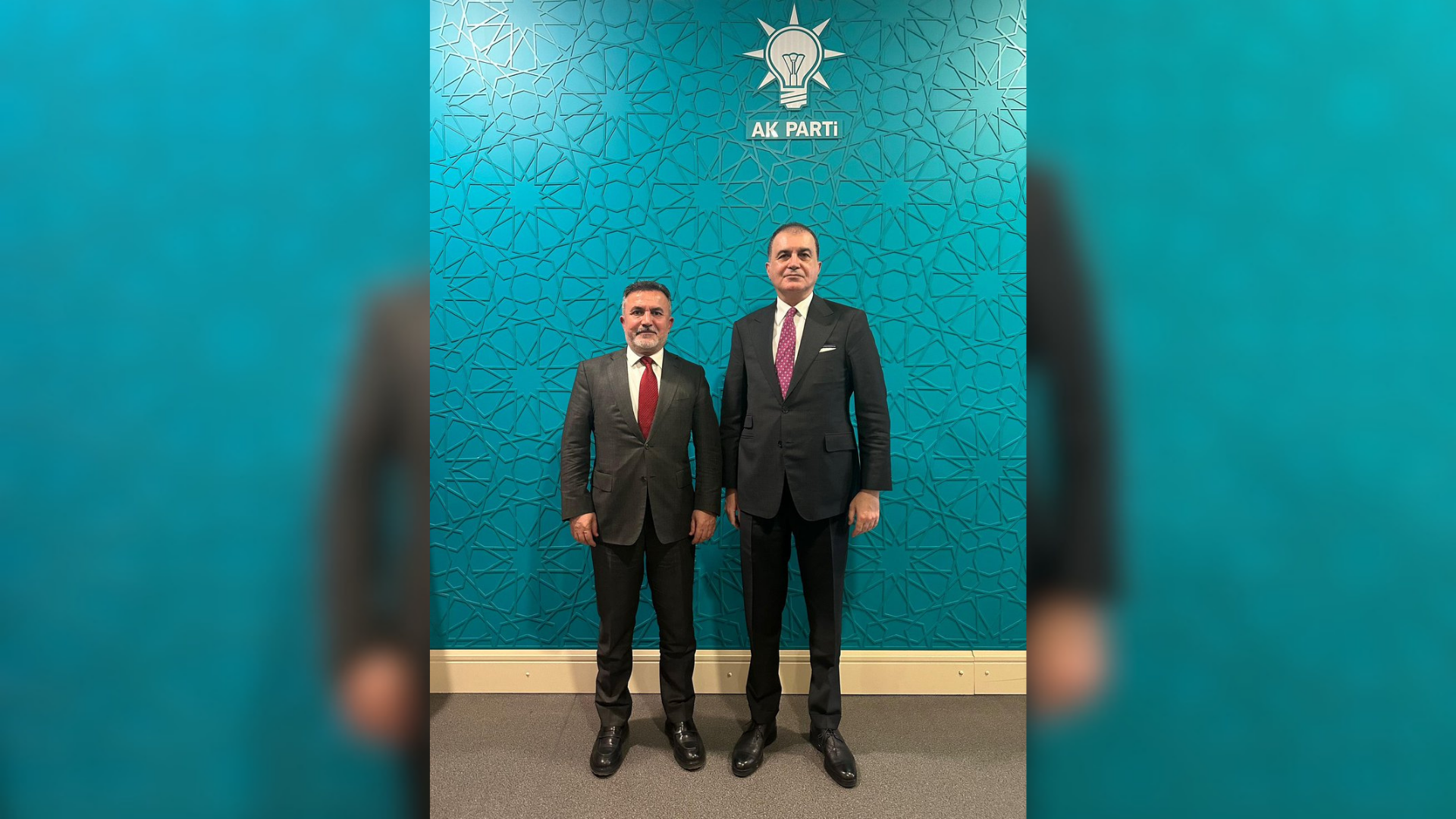 Tamer Dağlı, Ömer Çelik ile bir araya geldi