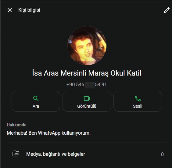 Kahramanmaraş'ta okula saldırı düzenleyen saldırganla ilgili ilginç detay