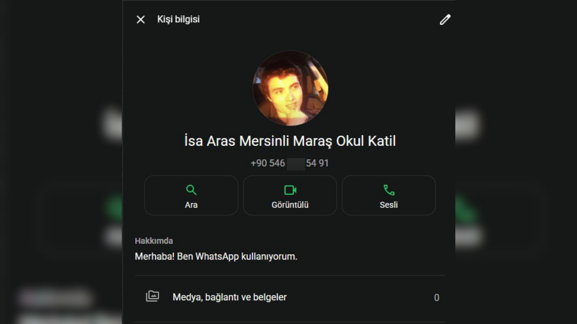 Kahramanmaraş'ta okula saldırı düzenleyen saldırganla ilgili ilginç detay