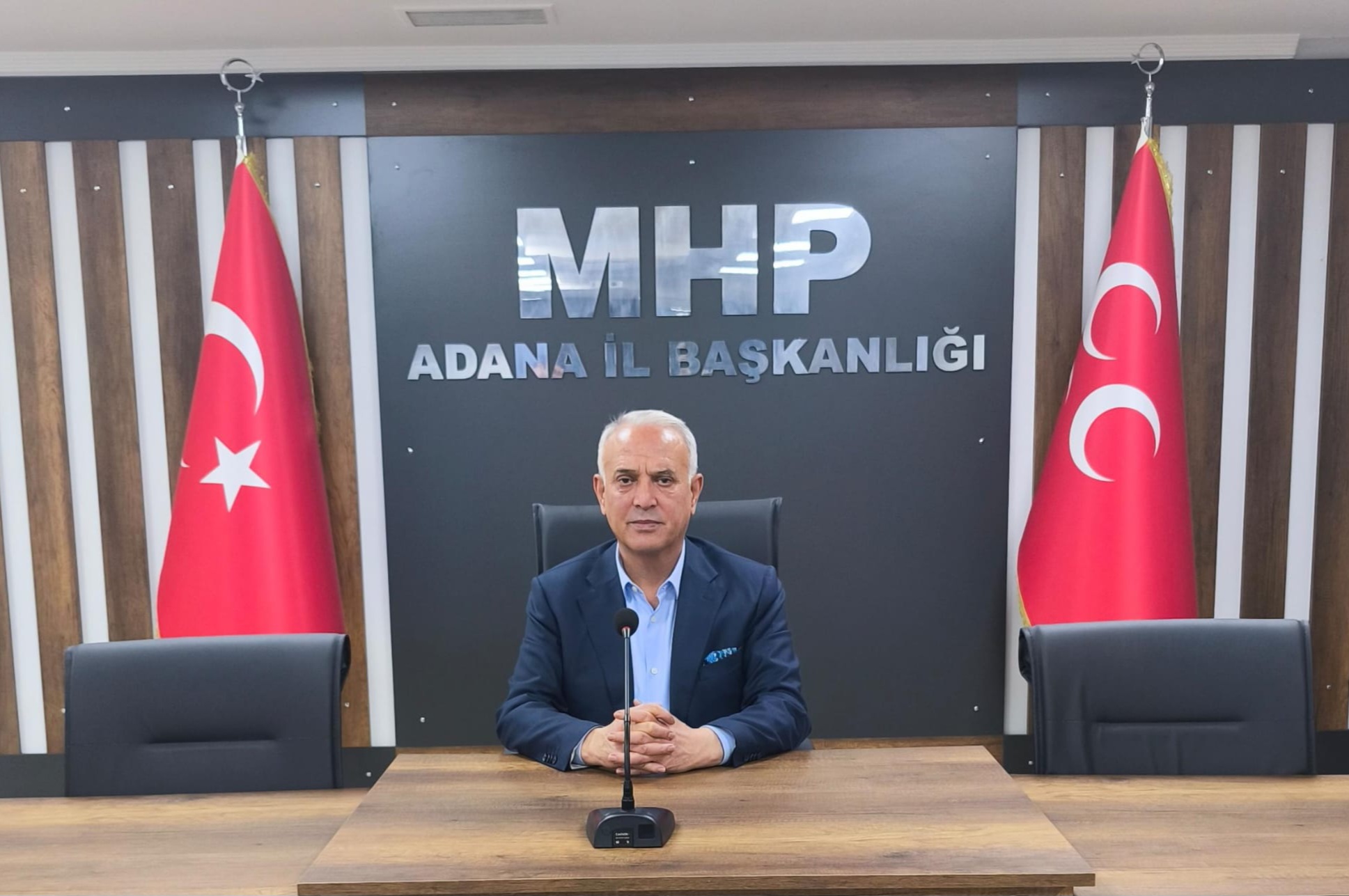 Yusuf Kanlı ''Saygıdeğer Liderimiz Türkiye için büyük bir şanstır.''