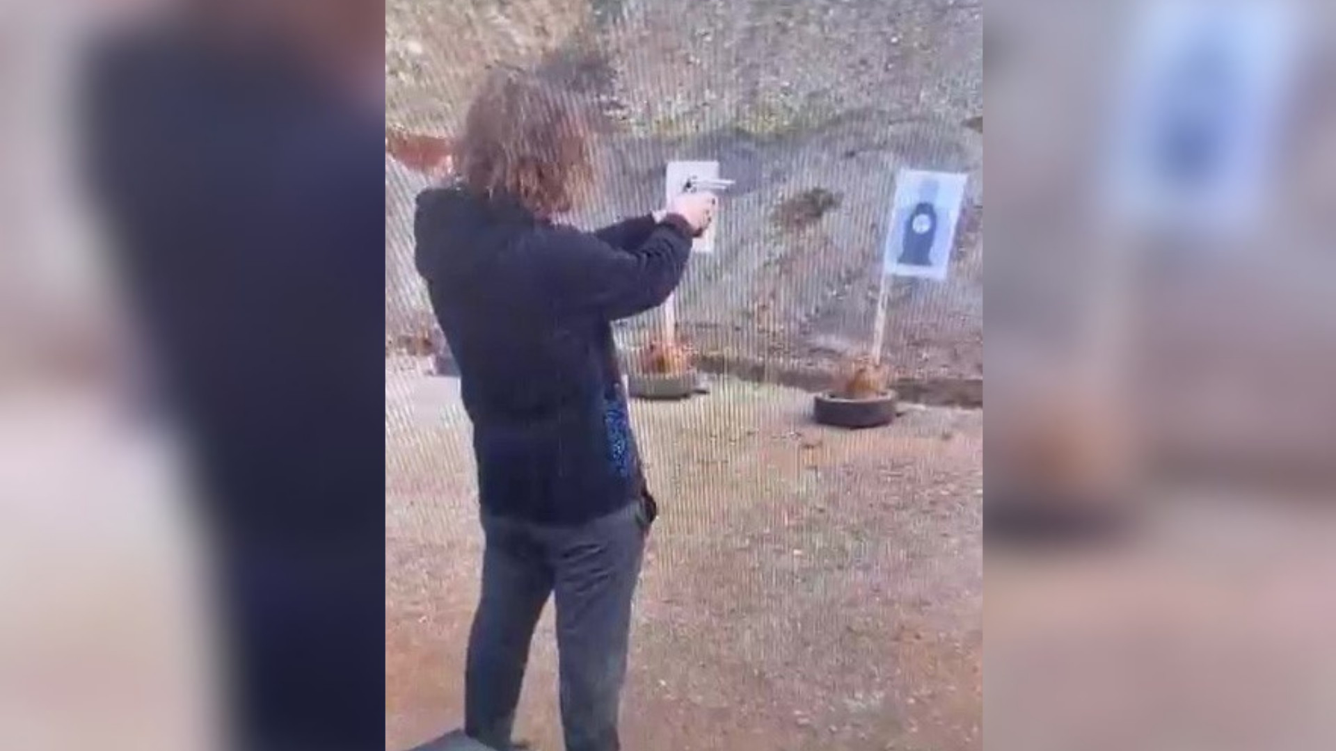 Okulda dehşet saçan saldırganın poligonda atış talimi yaptığı görüntüler ortaya çıktı