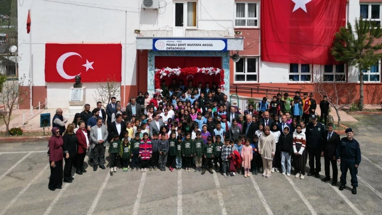 Şehit polis Mustafa Akgül’ün ismi Feke’de okula verildi