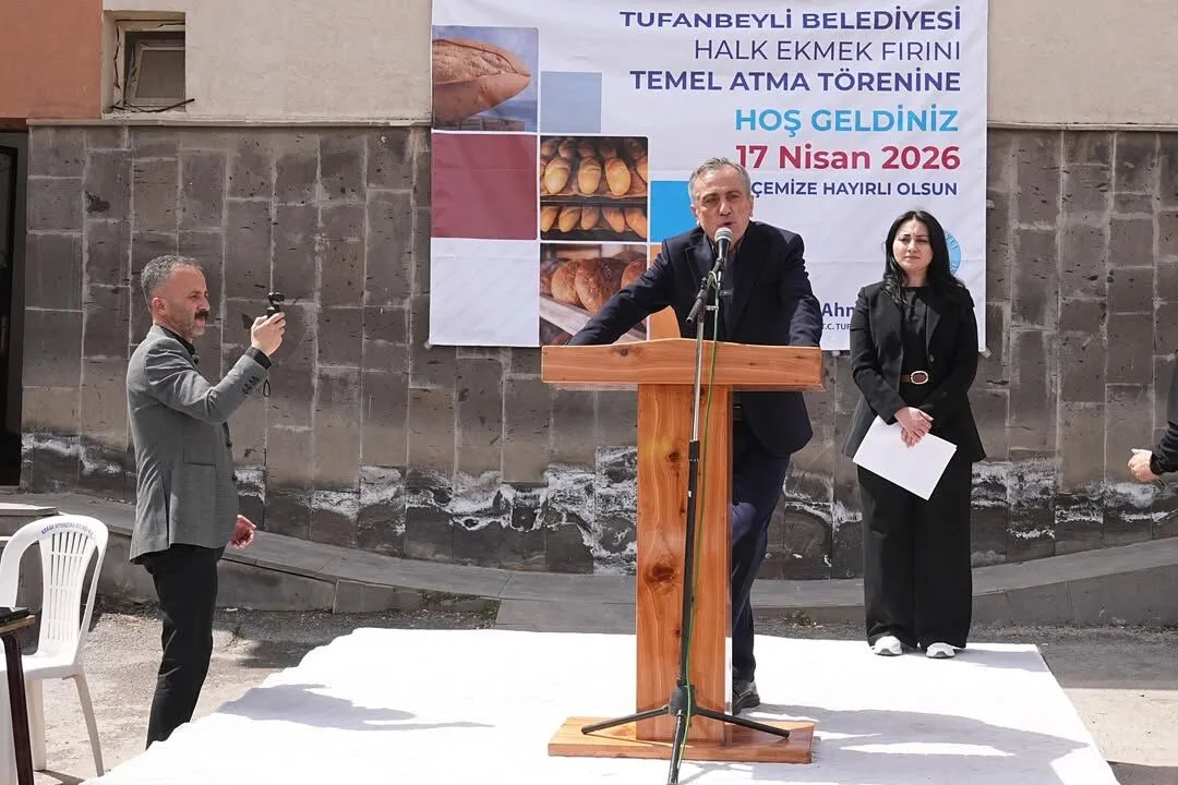 Uygun fiyatlı ekmek için Tufanbeyli’de temel atıldı