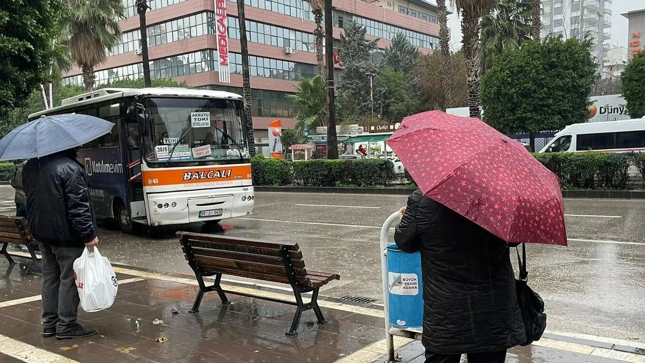 Adana için kuvvetli yağış uyarısı!
