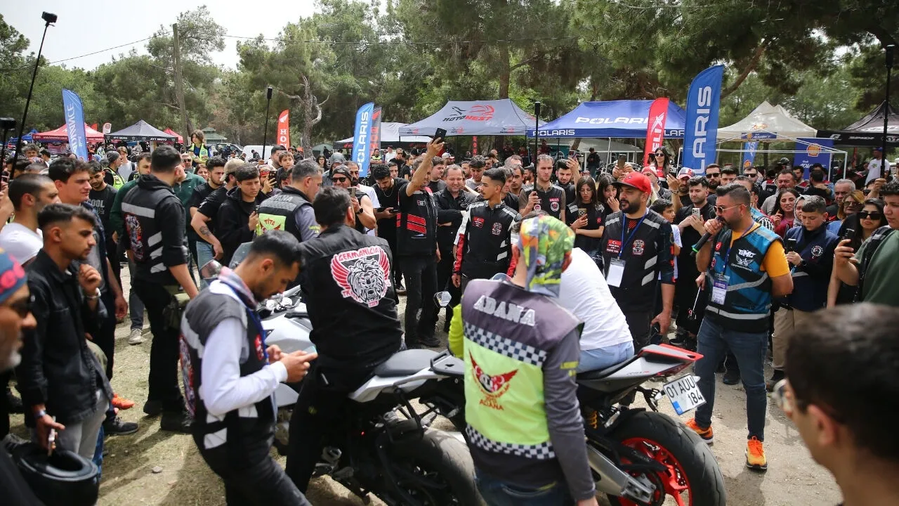 Adana’da motosiklet festivali coşkusu