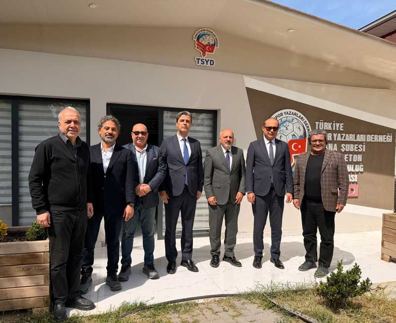 Defterdar Balıkcı’dan TSYD Adana Şubesi’ne ziyaret