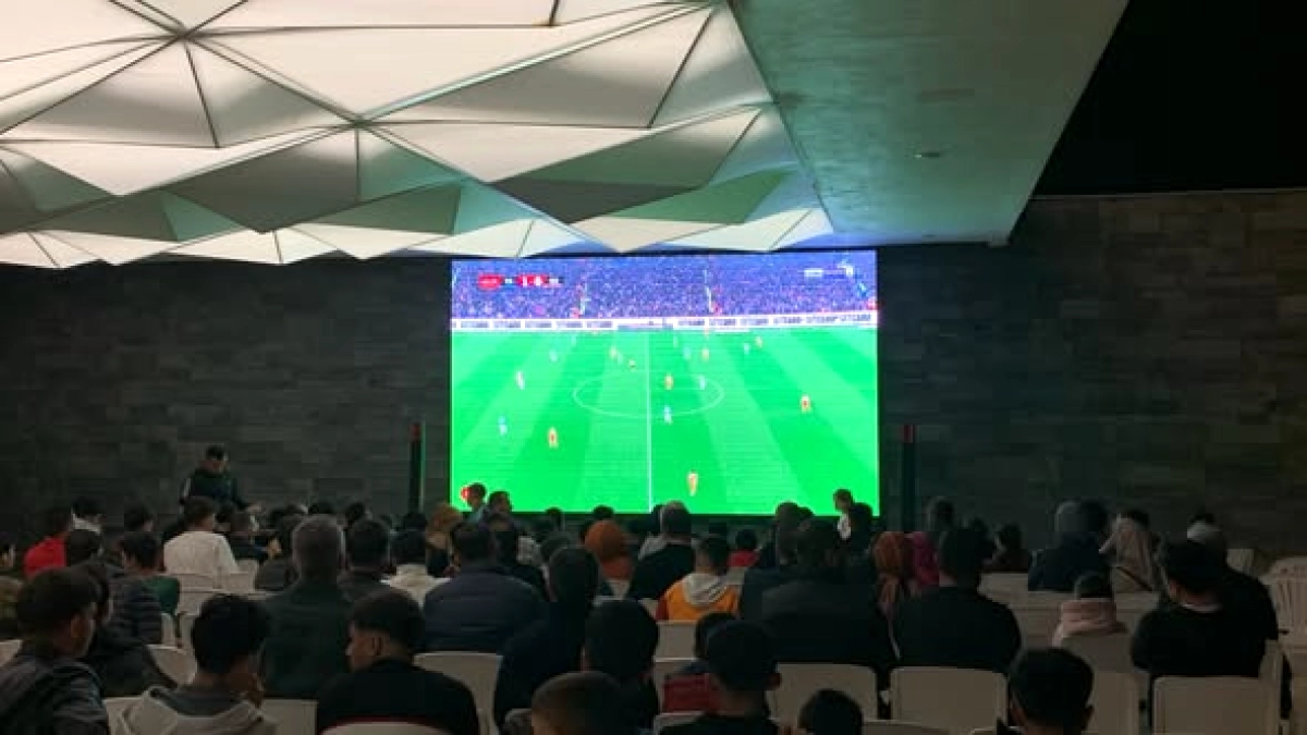Sarıçam’da derbi heyecanı dev ekranda yaşanacak