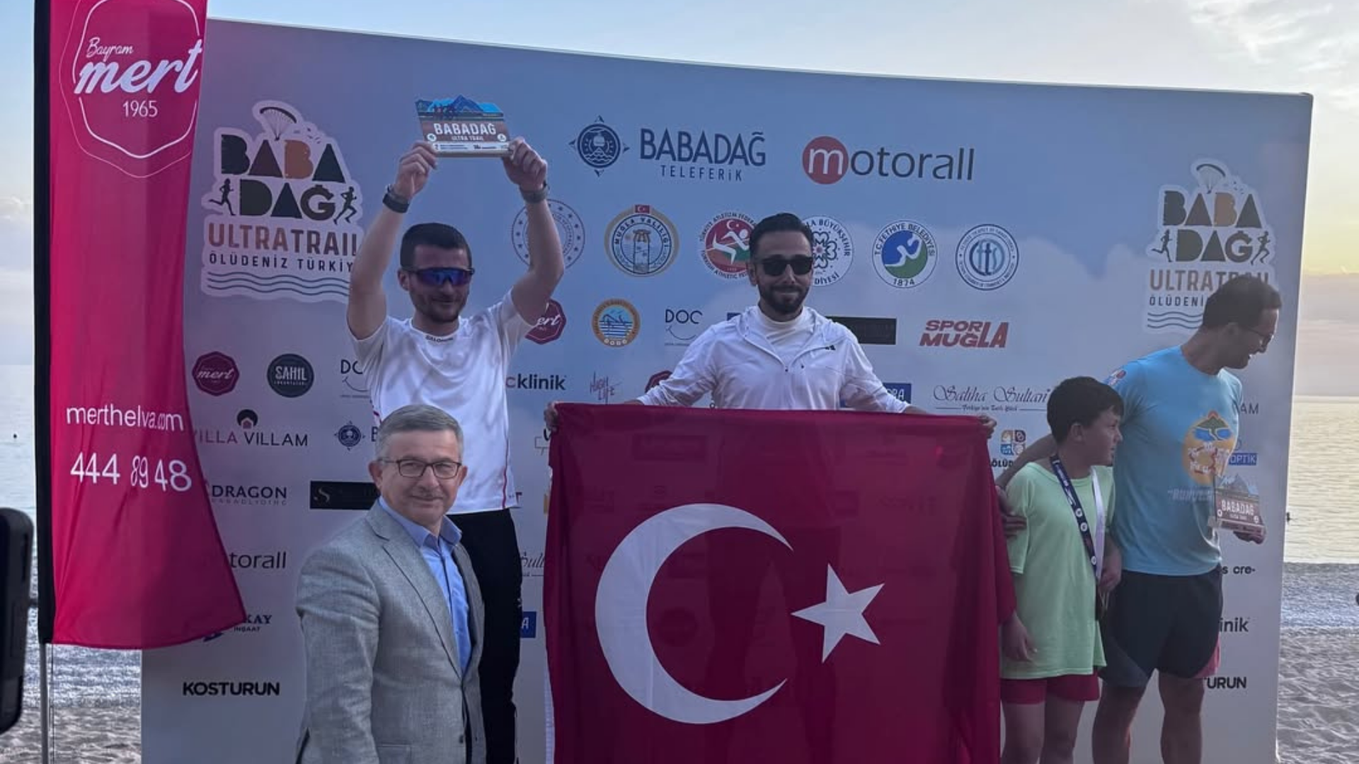Çukurova sporcuları Babadağ Ultra Trail’de kürsüye damga vurdu