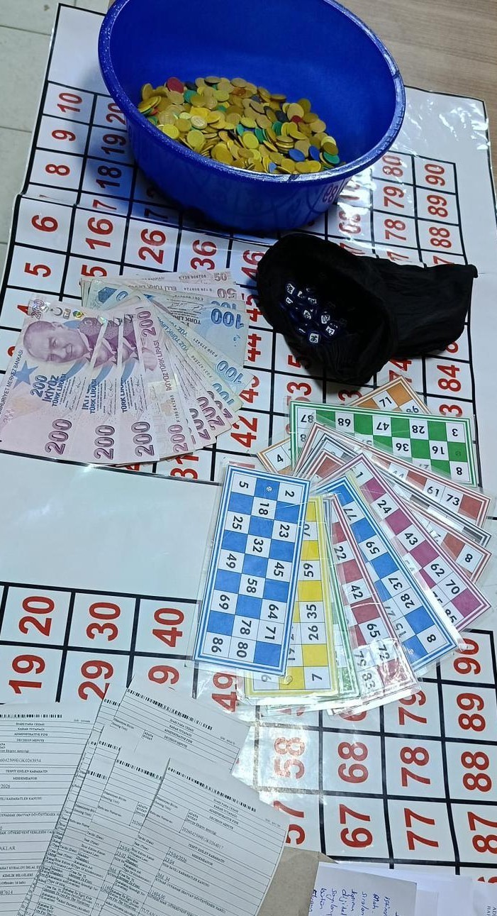 Kumar operasyonunda 22 kişiye 255 bin TL ceza verildi